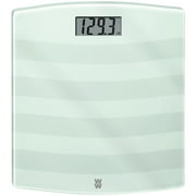 Angle View: Conair Ww24wy Digital Painted Glass Scale (white)