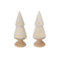 thumbnail image 1 of Led Ceramic Tree With Wood Base, 1 of 3