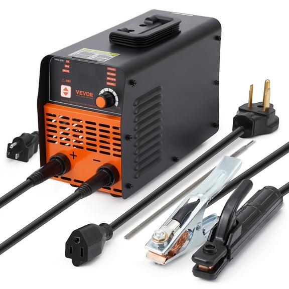 VEVOR Stick Welder, 200A ARC/Lift TIG 2-IN-1 Welding Machine with IGBT Inverter 110V/220V Portable MMA Welder Machine with Hot Start, Arc force and Anti-Stick