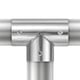 thumbnail image 4 of Uxcell 2 Paquete Conector de Tubo Estructural en T de Acero Inoxidable para Tubo OD de 1", 4 of 6