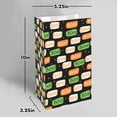 thumbnail image 4 of Designer Greetings 50-Pack Halloween Treat Bags with Sticker Seals – Includes 2 Spooky Designs – Ghosts, Pumpkins, and “Boo”, 4 of 6