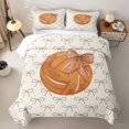 thumbnail image 2 of Erosebridal Teens Sport Basketball Twin Quilt Set,Kawaii Ribbon Bow Twin Coverlet Set for Boys Girls, 2 of 7