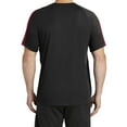thumbnail image 2 of Mafoose Men's Colorblock PosiCharge Competitor Tee Shirt Black/ True Red L, 2 of 4