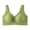 Green, variant on Womens Plus Size Smooth Bras Full Coverage No Underwire Bra Breathable Casual Everyday Brassiere Comfy Wireless Minimizer Bras for Large Bust Orange 4XL