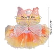 thumbnail image 3 of Btomtd Summer Clothes For Dogs And Cats Rainbows Butterflys Princess Dresses For Pet Suitable For Small Medium And Large Dogs And Cats, 3 of 6