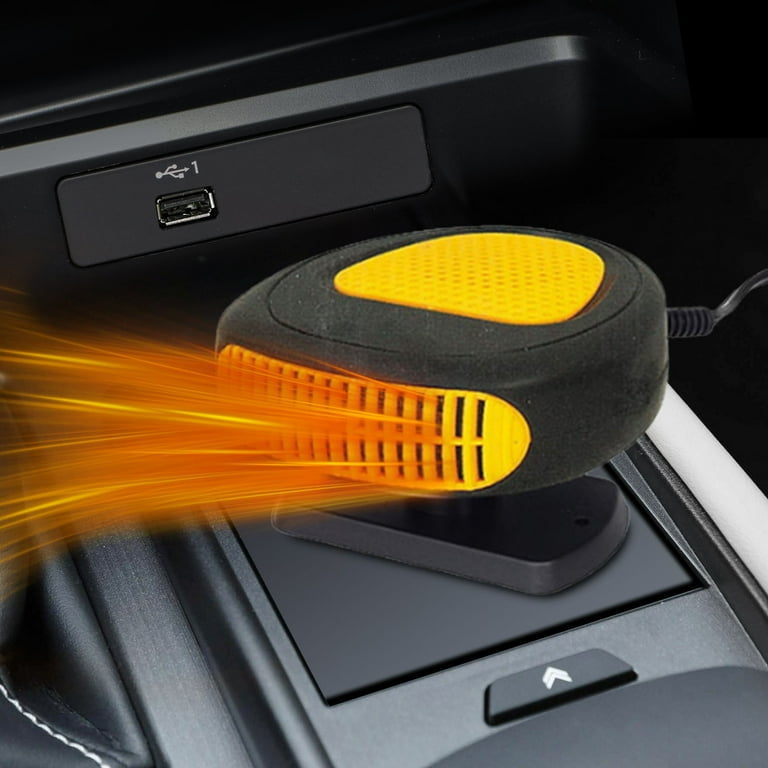 12 volt cigarette lighter heater 12V Electric Car and Defroster Kit, 150W Portable Auto Heater with 2-in-1 Heating/Cooling, Compact Plug-in Design 27ISA11475 defrosting and dehumidification Aoibox Portable Car Heater Defroster