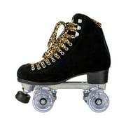 Riedell Quad Roller Skates - Panther Black Suede