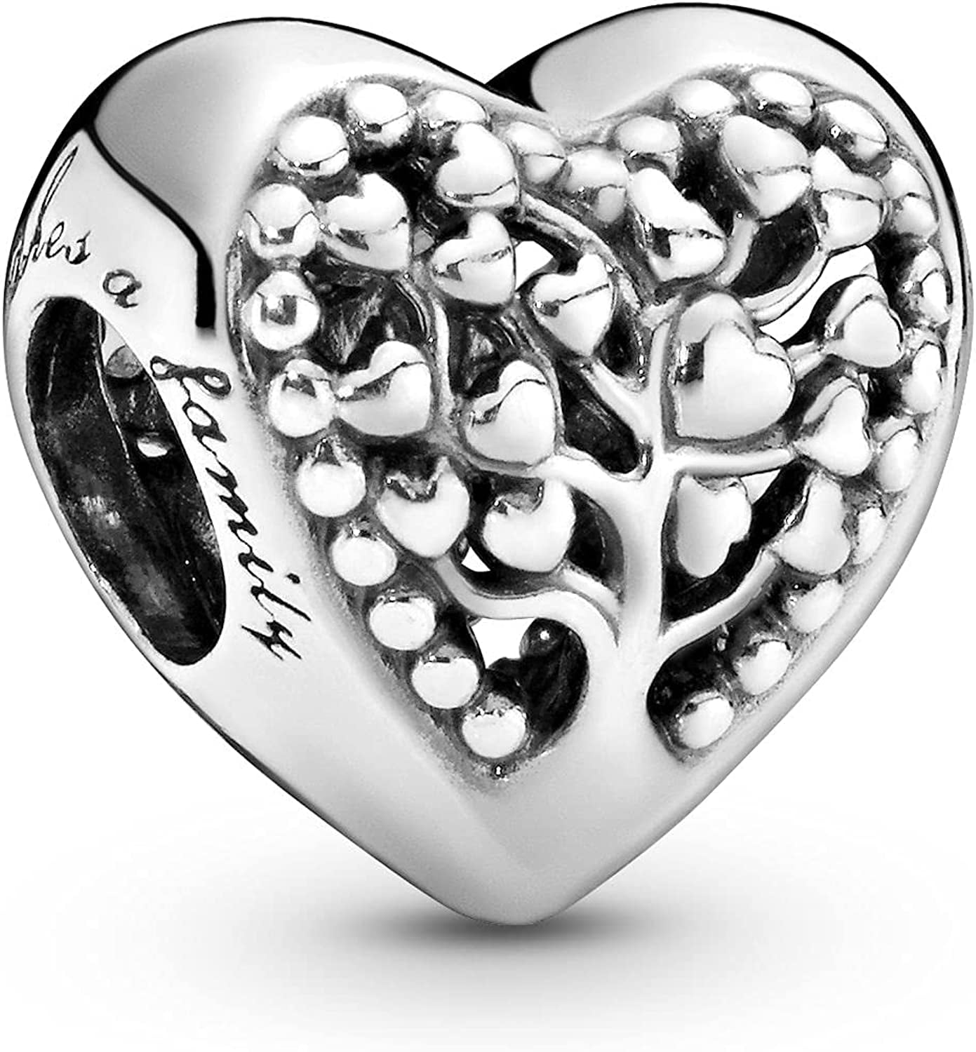 sikkerhedsstillelse høst London Jewelry Flourishing Hearts Sterling Silver Charm - Walmart.com