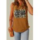 thumbnail image 4 of ABPHQTO Camiseta sin mangas con estampado de leopardo BABE para mujer, 4 of 5