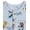 Blue Gauze Mickey, Goofy, Donald, and Pluto, variant on Disney Mickey Mouse Sleeveless Romper Newborn to Toddler