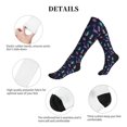 thumbnail image 5 of Pofeuu Space Dinosaur Print Compression Socks for Women & Men Circulation - Best Support for Nurses,Running,Athletic,Sports, 5 of 7