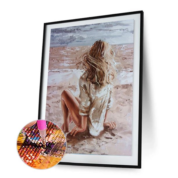 Pareja encantadora hecha a mano 5D DIY completo redondo taladro dibujo Kit arte diamante pintura Likrtyny decoración de arte