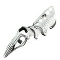 thumbnail image 2 of Anillos para mujeres, regalos para mujeres, anillos de dedo completo con nudillos articulados góticos punk para hombres geniales, los anillos, 2 of 5