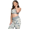 thumbnail image 2 of Women's Camo Activewear Sports Bra, Light Grey, XL, 2 of 5