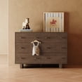 thumbnail image 4 of Storkcraft Texas 6 Drawer Dresser, Hazelnut, 4 of 12