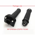 thumbnail image 3 of Sidaley Par ajustable de 22 mm para manillar de motocicleta, kit de empuñaduras de aleación de aluminio, empuñaduras de barra para Motor Cruiser en Accesorios para motos negro Sidaley VI002286-01, 3 of 6