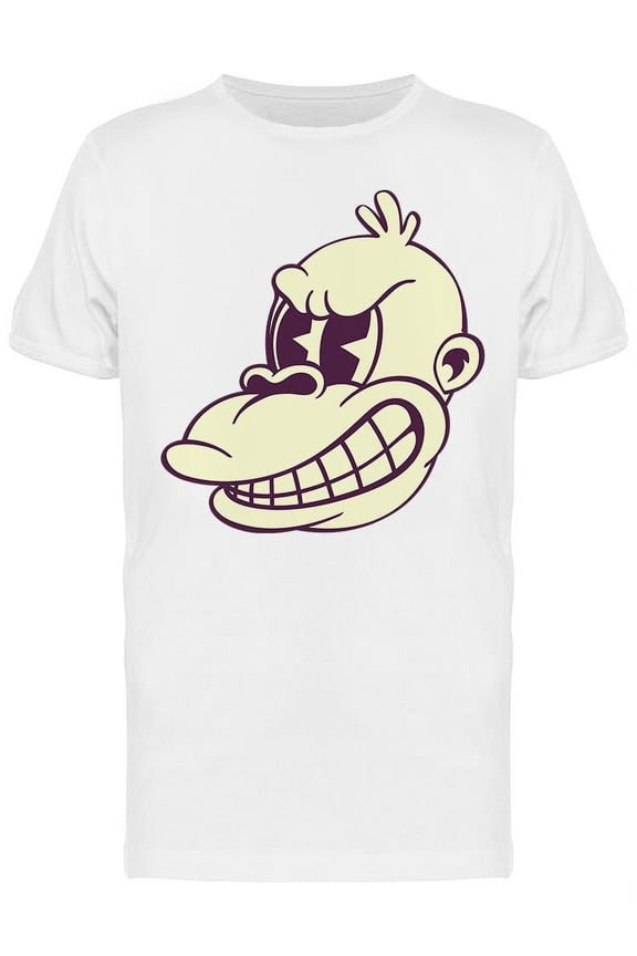 Retro Monkey T-Shirt Men -Image by Shutterstock, Male Medium