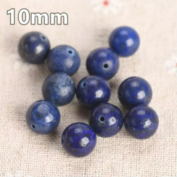 U8MO Round 4mm 6mm 8mm 10mm 12mm 14mm Artificial Lapis Lazuli Gemstone Loose Beads-10mm 20pcs