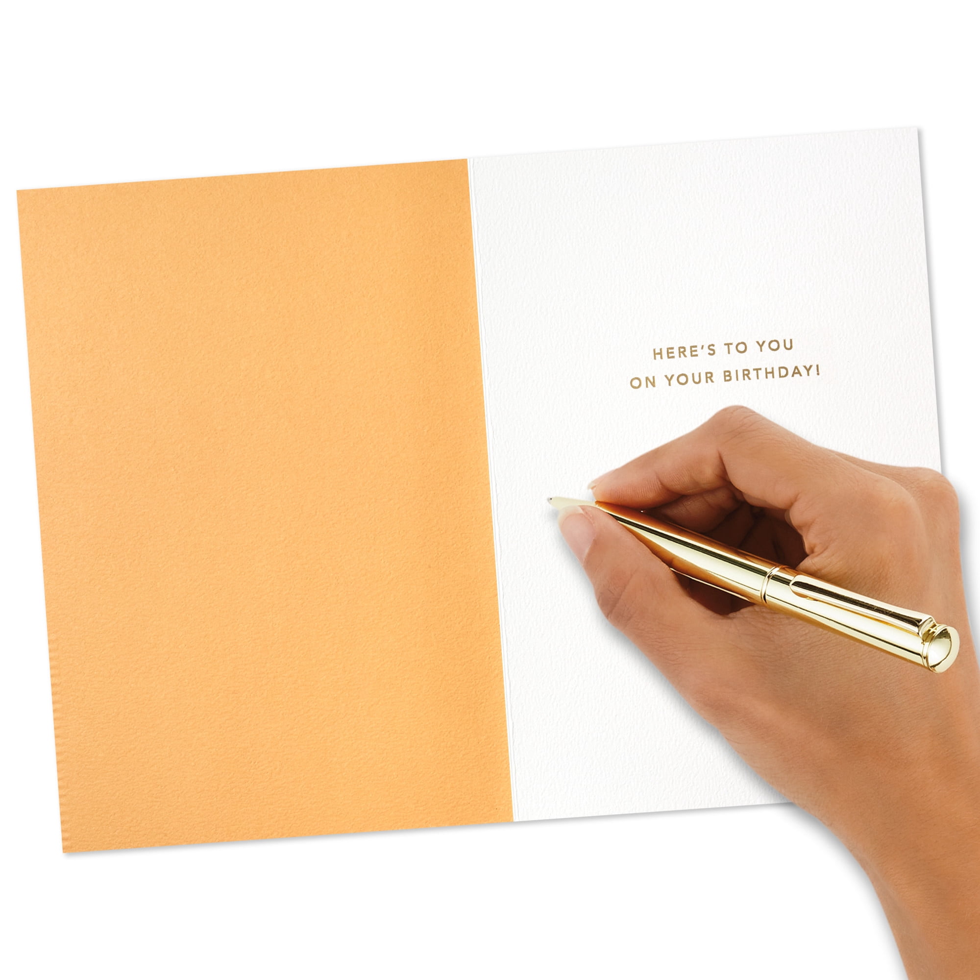 Hallmark Signature 21st Birthday Card (Here's to You!)