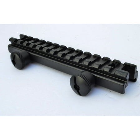 Riser Scope Mount - Rifle Scope Full 14slot Riser Mount Flat Top Low Profile 1/2