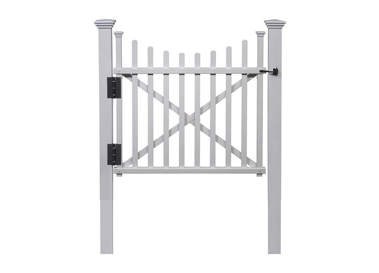 Manchester Vinyl Gate With Stainless Steel Hardware 42in X Com - Iron Garden Gates Manchester Manchester Vinyl Gate With Stainless Steel Hardware 42in X Com - Iron Garden Gates Manchester