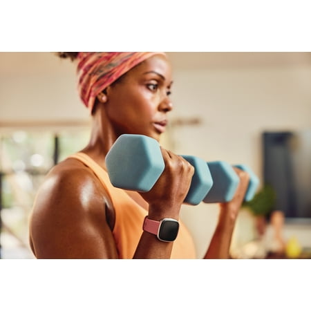 Fitbit - Versa 4 Fitness Smartwatch - Copper Rose