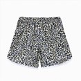 thumbnail image 5 of Kaprioy Elastic Waist Short Pants for Kids Toddler Girls Cartoon Floral Printed Sport Shorts Summer Beach Shorts, 5 of 6