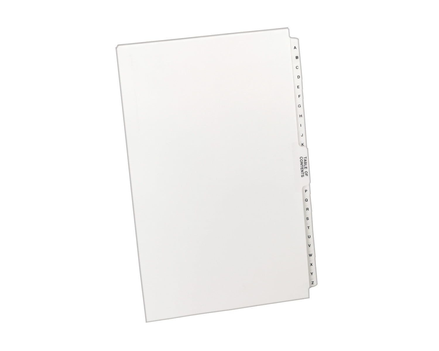 Avery A-Z/TOC Legal 14 x 8.5 Avery Style Collated Dividers 11375 