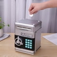 thumbnail image 3 of AMERTEER Automatic Electronic Piggy Bank ATM Password Money Box Saving Box (Blue), 3 of 6