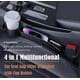 thumbnail image 2 of Dual Slot Car Seat Gap Organizer with Cup Holder,Universal Auto Gap Filler Strip, 2 of 5