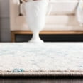 thumbnail image 6 of SAFAVIEH Madison Katina Traditional Area Rug, Teal/Ivory, 8' x 10', 6 of 9