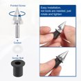 thumbnail image 4 of Unique Bargains 15 Pcs Motorcycle Fairing Bolts Windshield Screws Bolts M5 Screws Nuts Silver Tone, 4 of 6