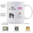 thumbnail image 3 of Funny 91st Birthday Gifts for Women Mom Grandma Sister Wife Daughter Aunt Her Cousin Friend - 11oz Coffee Mug, 3 of 6
