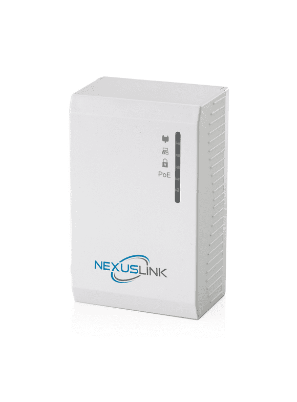 NexusLink G.hn Powerline Adapter with Power Over Ethernet (PoE) I Single Device (GPL-1200PoE)