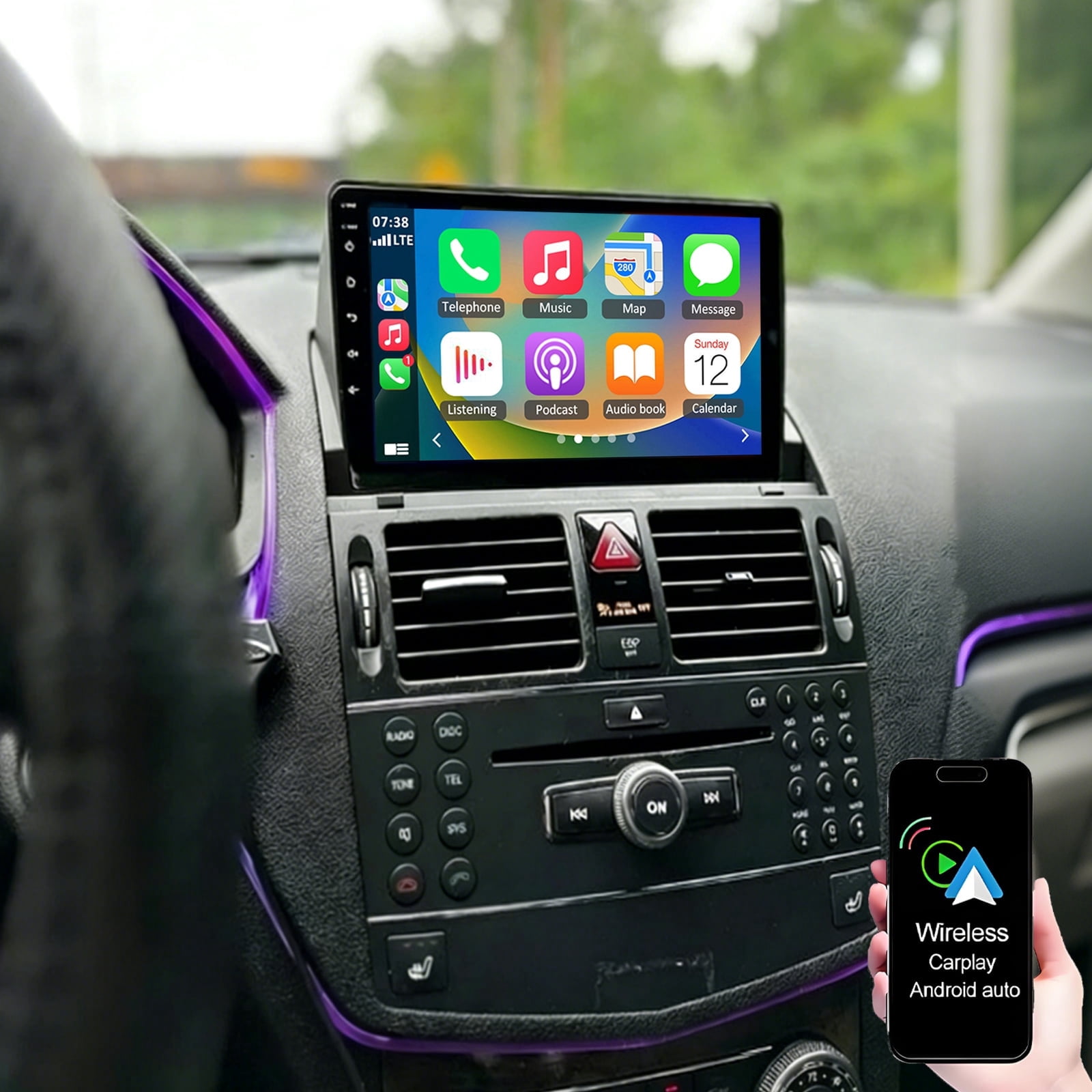 ATOTO A6PF 9inch Car Stereo with GPS, Wireless Carplay & Android