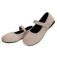 thumbnail image 6 of Mepaouo Women's Slip on Flats Round Toe Suede Casual Mary Jane Ballet Comfortable Dance Walking Shoes, 6 of 8