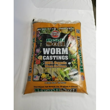 Readi Soil Worm Castings 1 Cu.Ft/25 lb bag