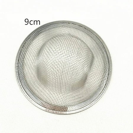 

GLFSIL STEEL PLUG STRAINER Bath/Bathroom Sink Shower Drain Filter Cover Hair Catcher UK