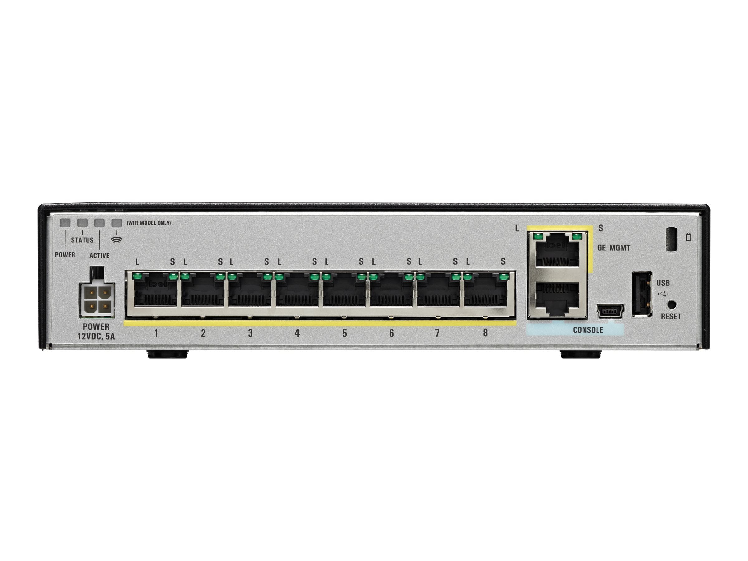 Cisco ASA 5506W ファイアウォール Cisco ASA 5506-X with FirePOWER Services - Security appliance - 8