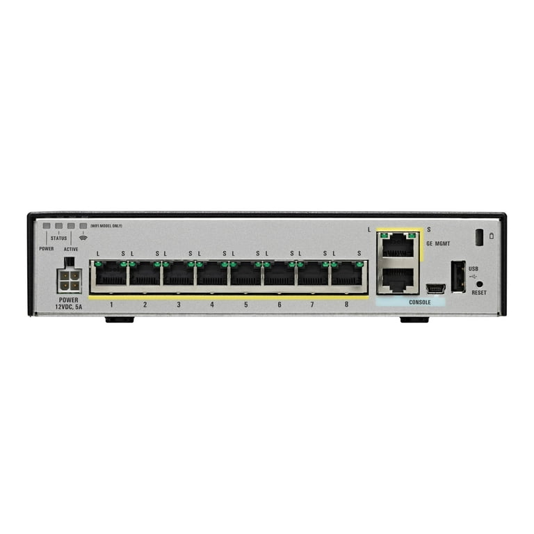Cisco ASA 5506-X Network Security Firewall Appliance - 8 Port - 10