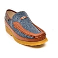 thumbnail image 2 of Harlem Ostrich Leather Mens Shoes- Stylish and Comfortable Slip On Shoes, 2 of 5