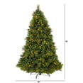 thumbnail image 3 of Nearly Natural 5' Green Pine Artificial Christmas Tree with Pinecones Prelit 350 Warm White LED Lights, 3 of 8