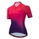 thumbnail image 3 of 2022 Jersey de ciclismo para mujer, camiseta de manga corta para bicicleta de montaña o carretera, ropa de ciclismo para mujer, blusa de verano roja, 3 of 5