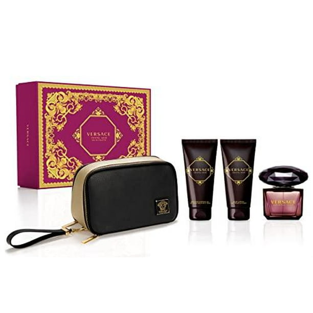 Ongedaan maken rijk Gewoon overlopen Versace Crystal Noir, 4 Pc Gift Set 3oz EDT Spray, 3.4oz Bath and Shower Gel, 3.4oz Body Lotion, Bag - Walmart.com Ongedaan maken rijk Gewoon overlopen Versace Crystal Noir, 4 Pc Gift Set 3oz EDT Spray, 3.4oz Bath and Shower Gel, 3.4oz Body Lotion, Bag - Walmart.com