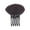 Coffee, variant on Qliuoazw Puff Pasted Insert Comb Non-marking Pad Hair Implement Bangs Heightening Pad