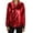 Red, variant on 2026 Women Essentials Jacket Glitter Sequin Long Sleeve Zipper Baseball Party Carnival Bomber Plus Size Clothes Outfits Black