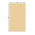 thumbnail image 2 of Beige 12x21 Uncut Art Mat Board - No Opening - 1 Mat, 2 of 7