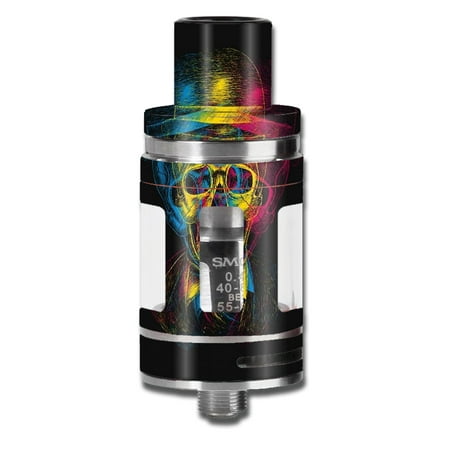 Skins Decals For Smok Micro Tfv8 Baby Beast Vape Mod / Skeleton In Derby