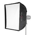 thumbnail image 1 of Fotodiox 10SBXBW2424 Fotodiox Pro Softbox, 24-Inchx24 Pouces (24x24 Po) avec Anneau de Vitesse pour Bowens Gemini Standard, Classica Powerpack, R Series, Rx Series et Pro Series Lampe Flash Stroboscopique, Softbox, Spe, 1 of 1