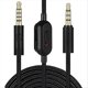 thumbnail image 1 of 2M Replacement Audio Cable for Logitech GPRO X, Headphones Black, 1 of 5
